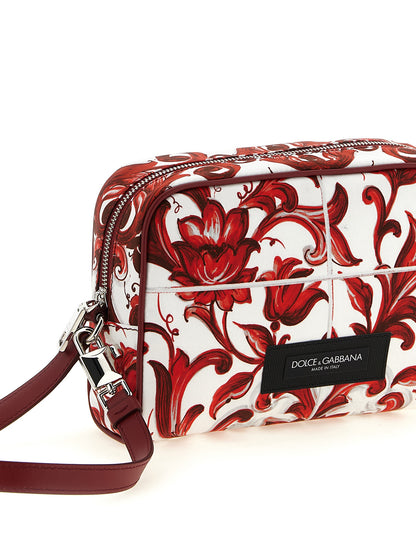 Bolso de mano Dolce & Gabbana de piel de becerro multicolor