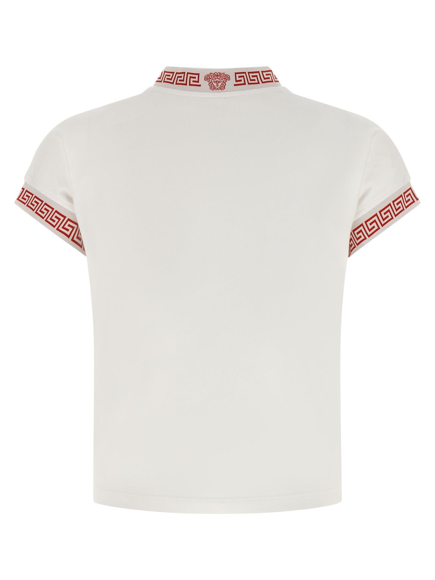 Camiseta Versace de algodón multicolor