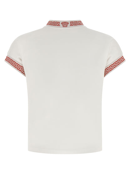 Camiseta Versace de algodón multicolor