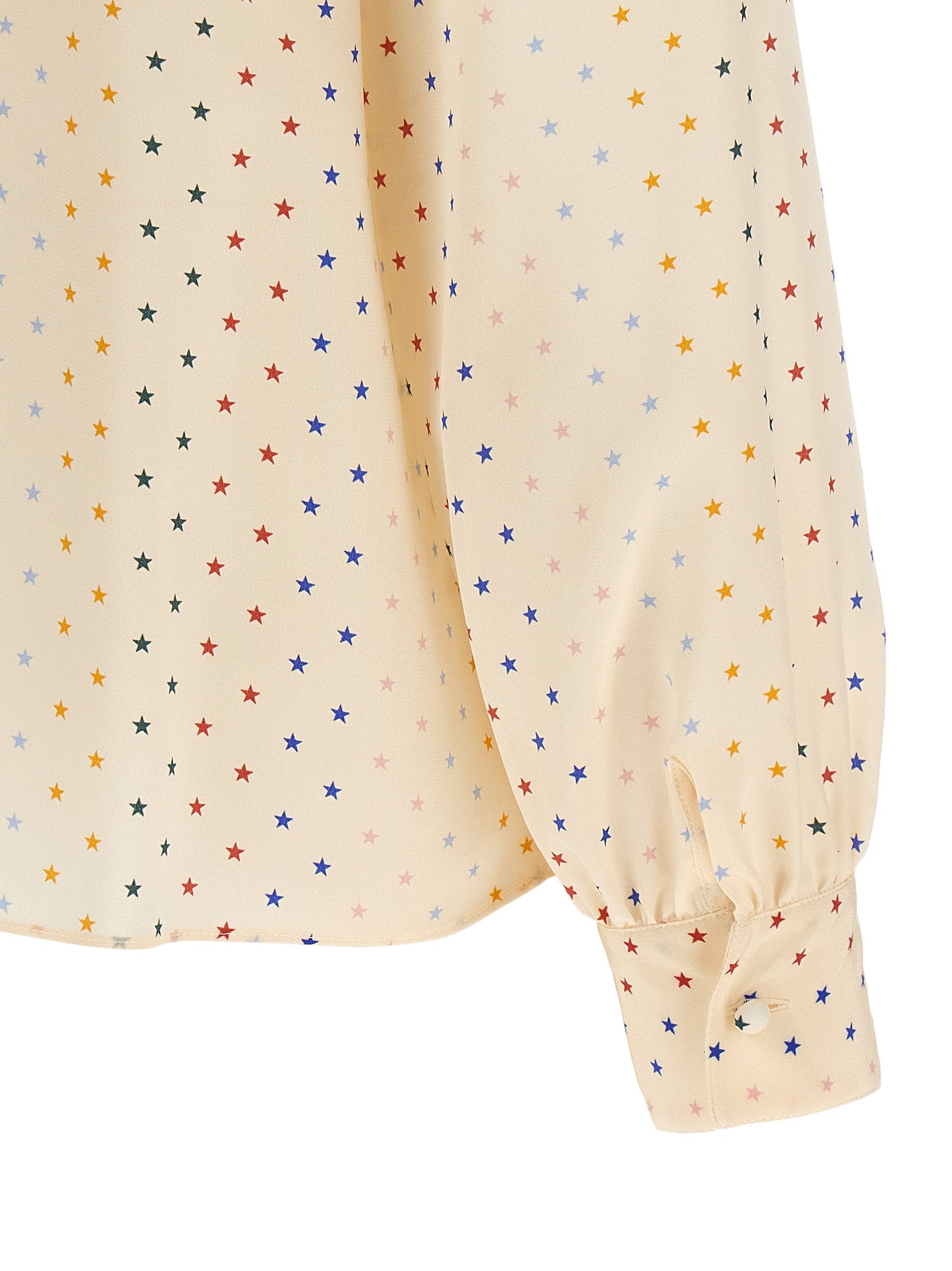 Blusa de seda multicolor Valentino Garavani