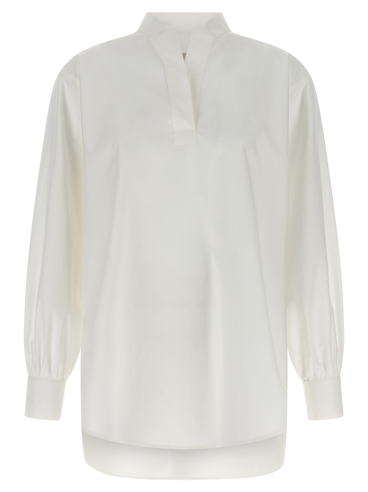 Camisa de algodón blanca de Valentino Garavani