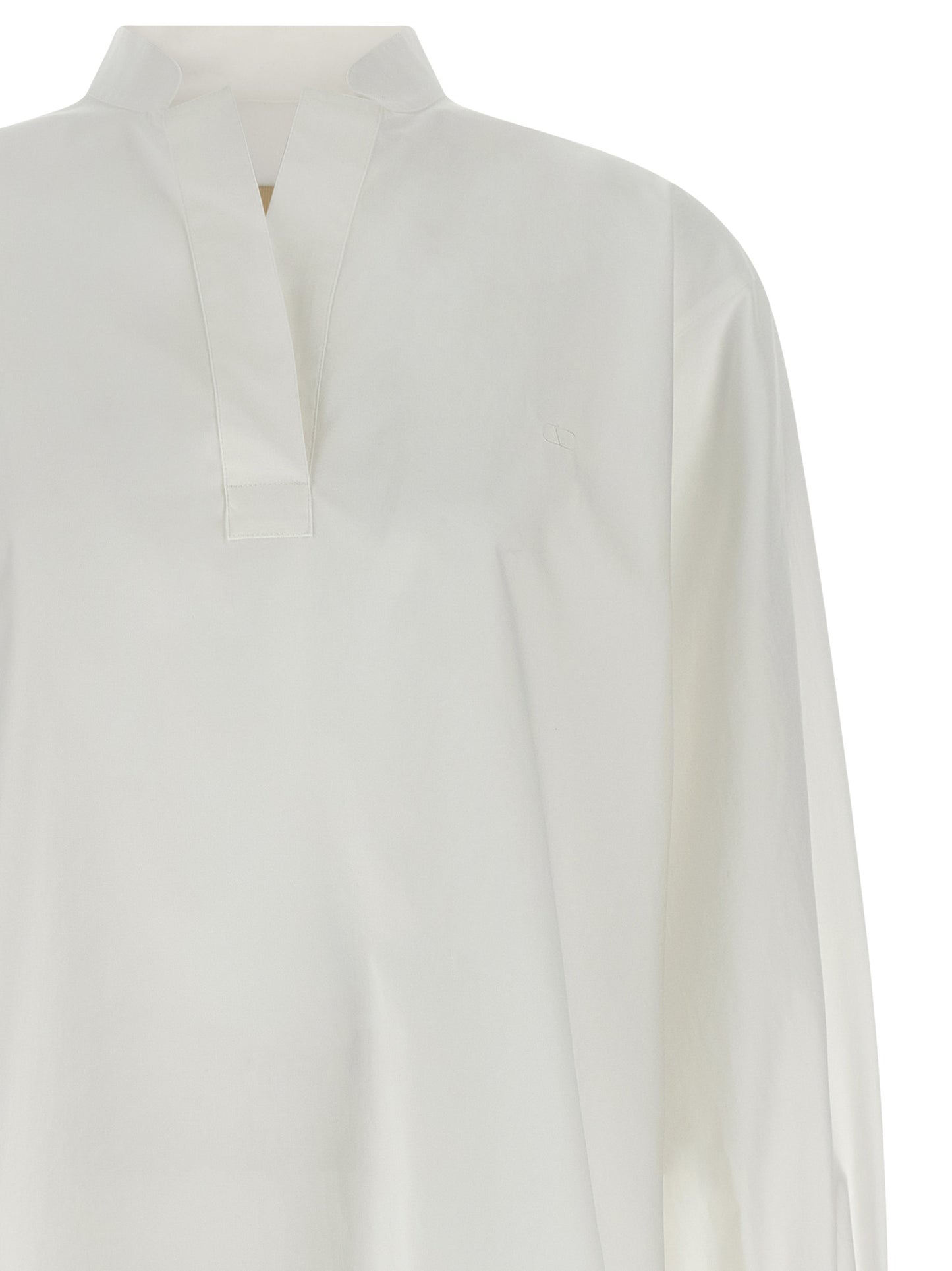 Camisa de algodón blanca de Valentino Garavani