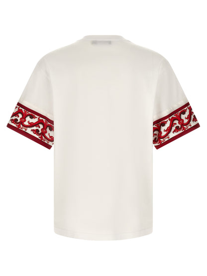 T-shirt en coton rouge Dolce & Gabbana