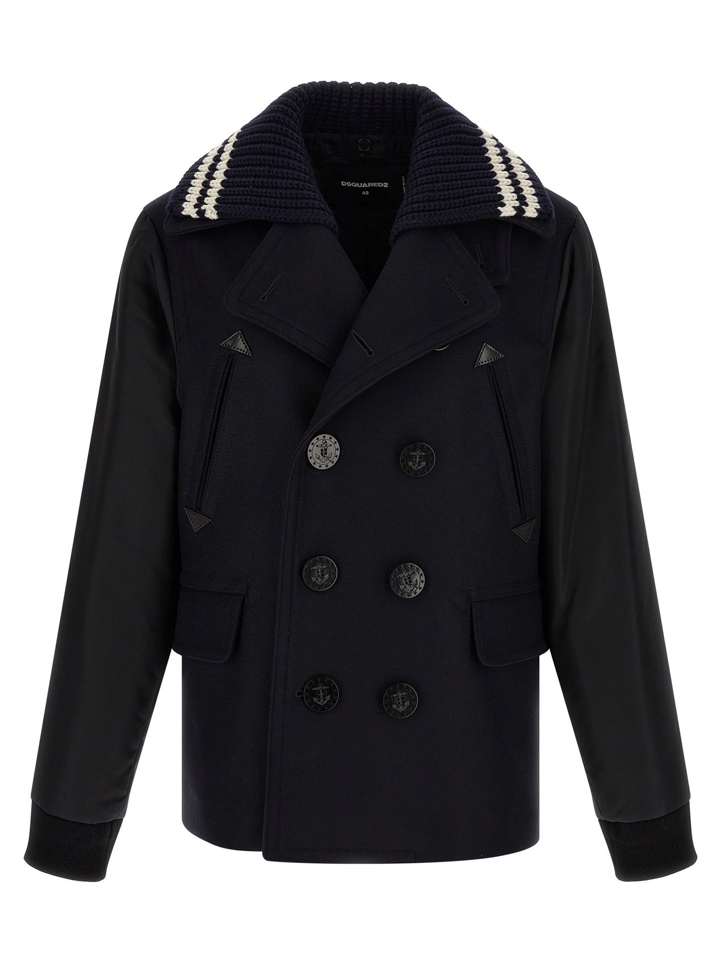 Abrigo Dsquared² de lana azul