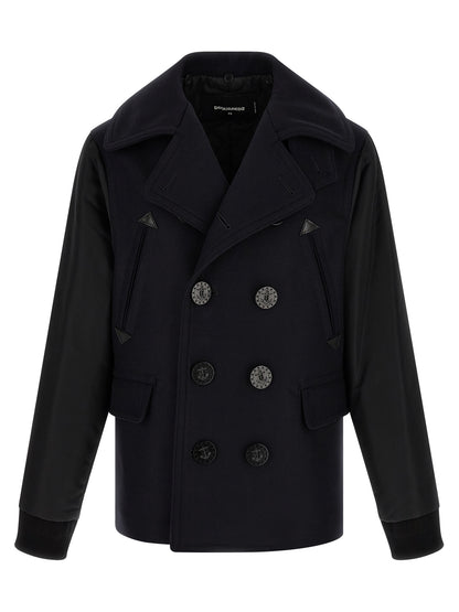 Abrigo Dsquared² de lana azul