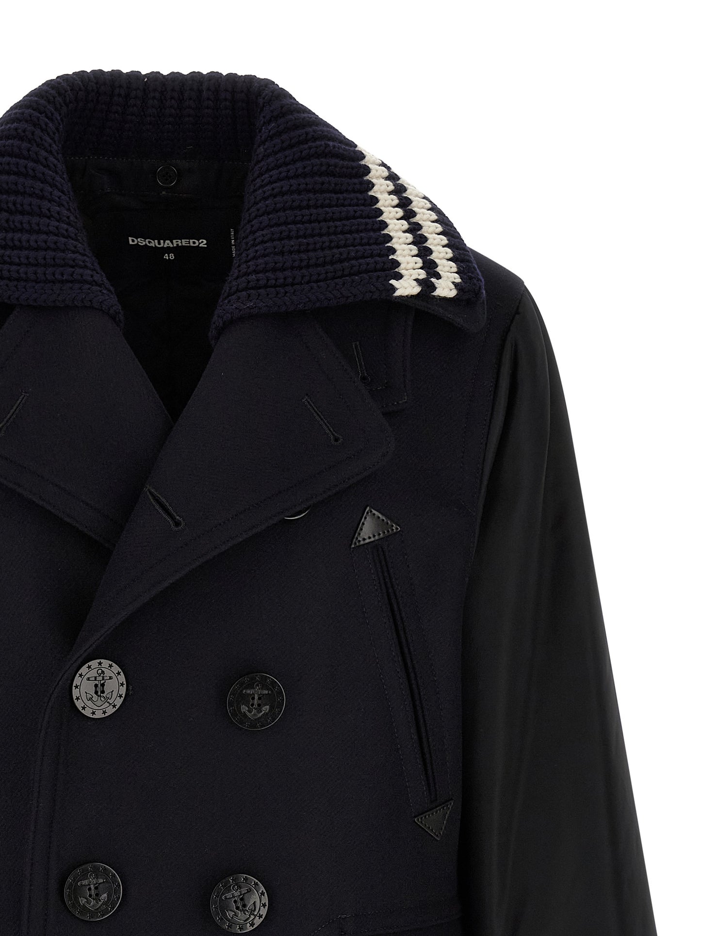 Abrigo Dsquared² de lana azul