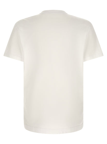 T-shirt en coton blanc essentiel à votre garde-robe Dolce & Gabbana
