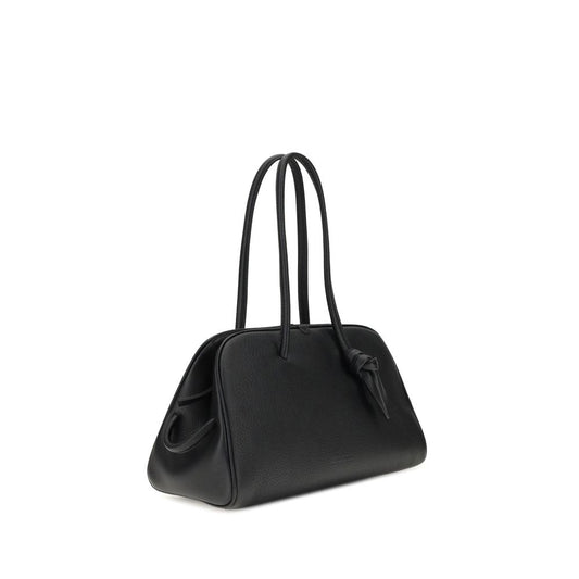 Bolso Jacquemus de piel de becerro negra Bos Taurus