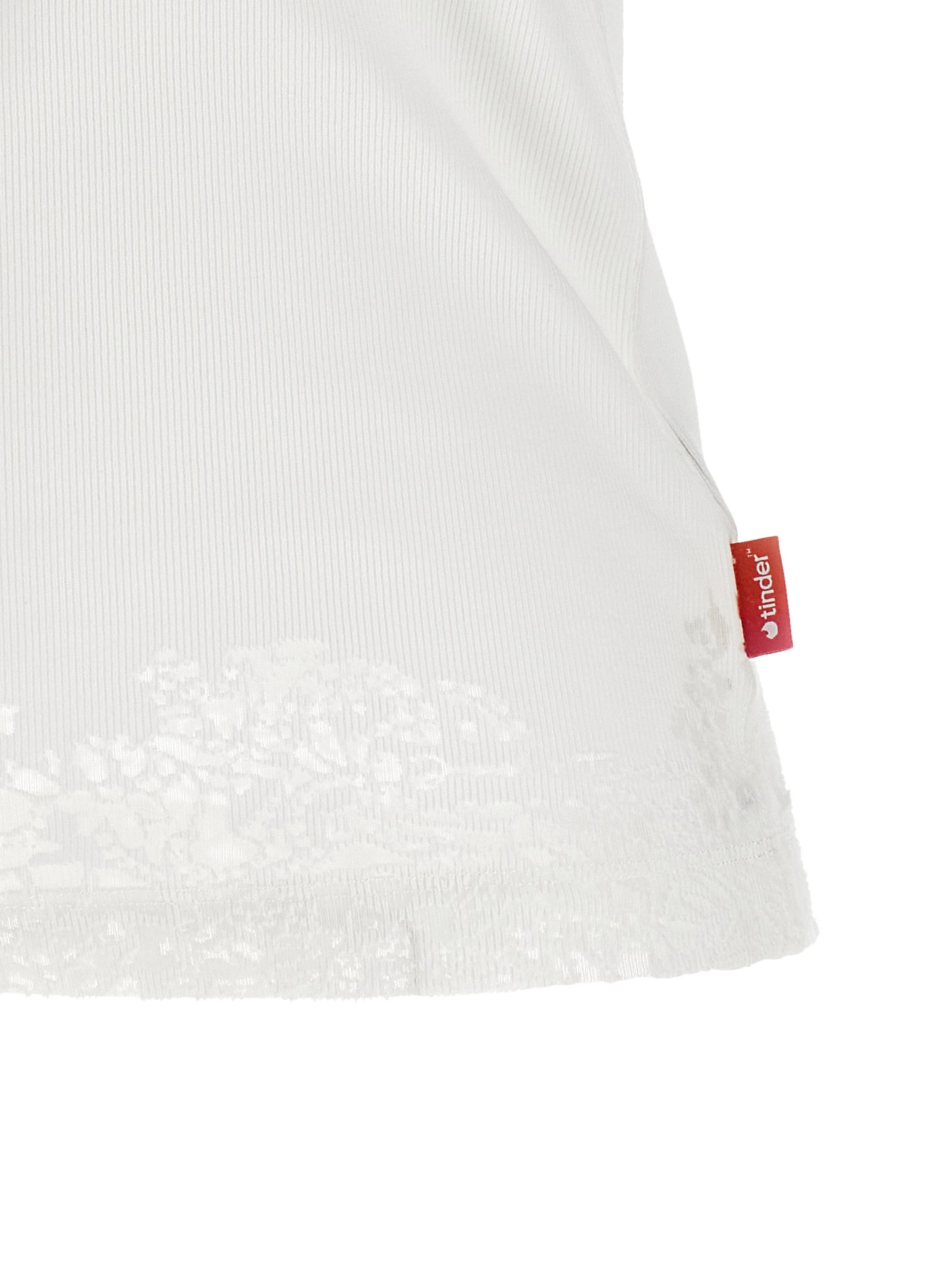 Camisetas sin mangas de algodón blancas Diesel