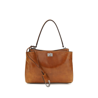 Bolso de piel de cordero marrón Ovis Aries Aries de Balenciaga