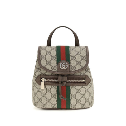 Mochila Gucci de tela beige