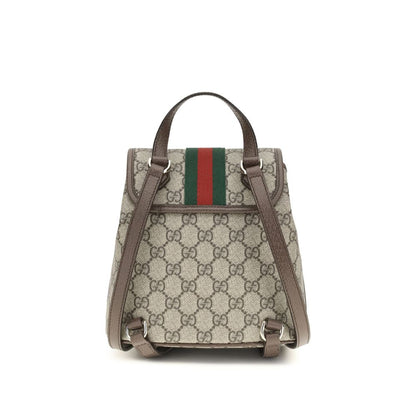 Mochila Gucci de tela beige