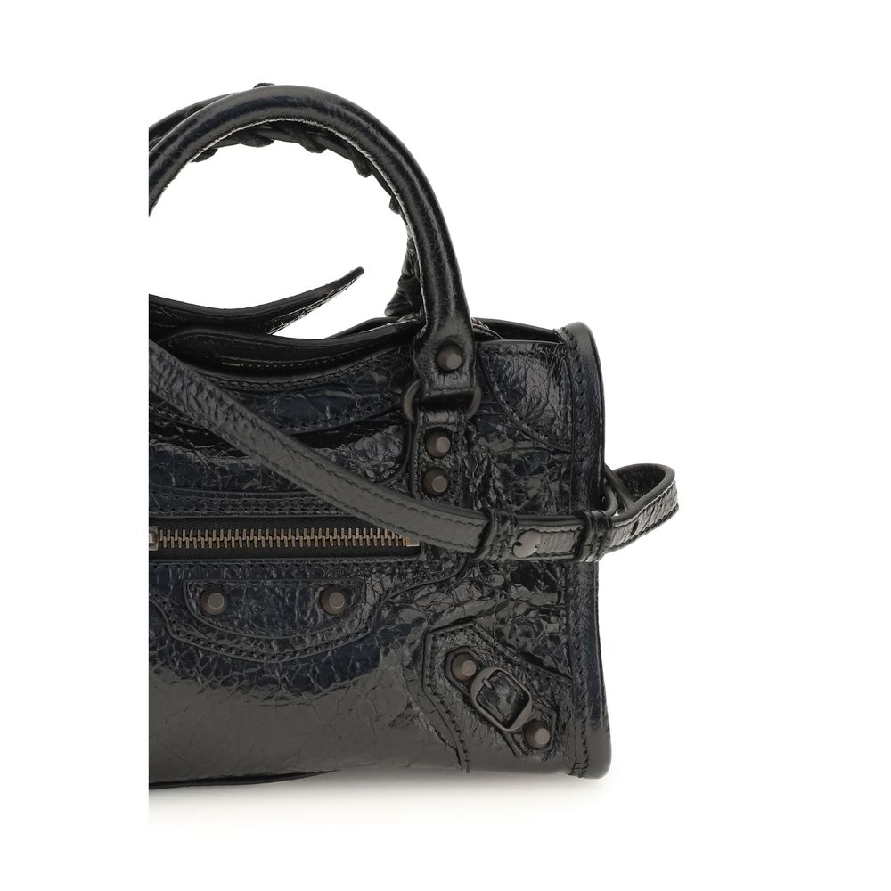 Bolso Balenciaga negro de piel de cordero Ovis Aries Aries