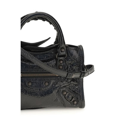 Bolso Balenciaga negro de piel de cordero Ovis Aries Aries