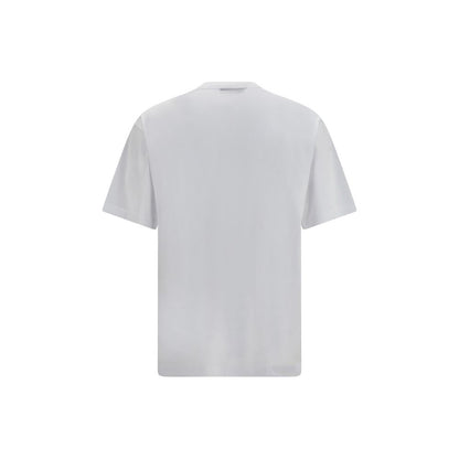 T-shirt Gucci en Coton Blanc Coupe Droite