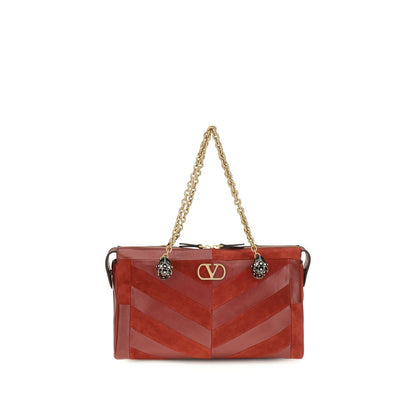 Bolso de hombro Valentino Garavani de piel de becerro multicolor Bos Taurus