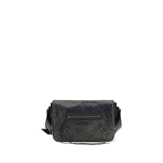 Bolso de Hombro Balenciaga Negro Cordero Ovis Aries Aries