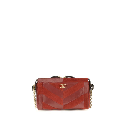 Bolso de hombro Valentino Garavani de piel de becerro multicolor Bos Taurus