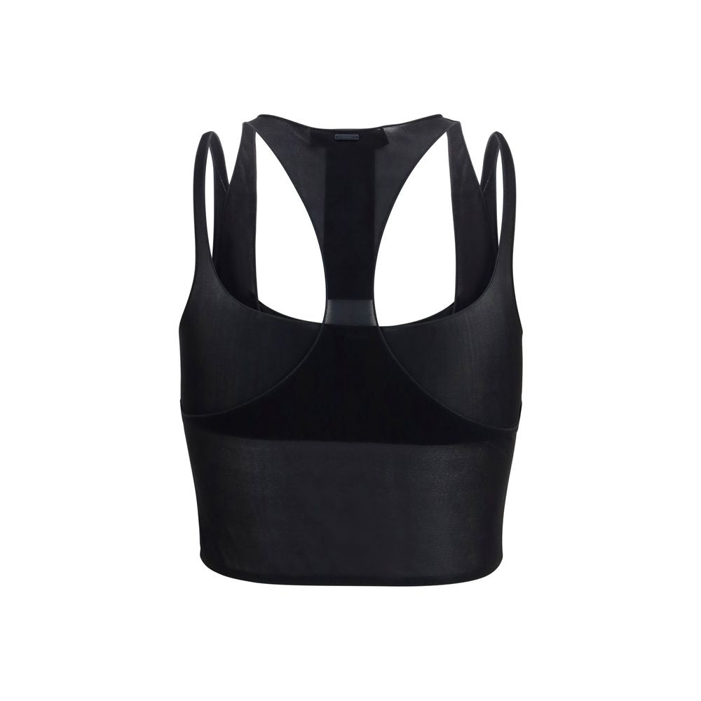 Gucci Blusa negra de viscosa