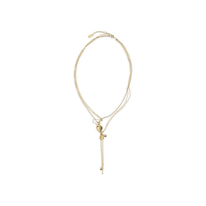 Collar de latón dorado Chloé