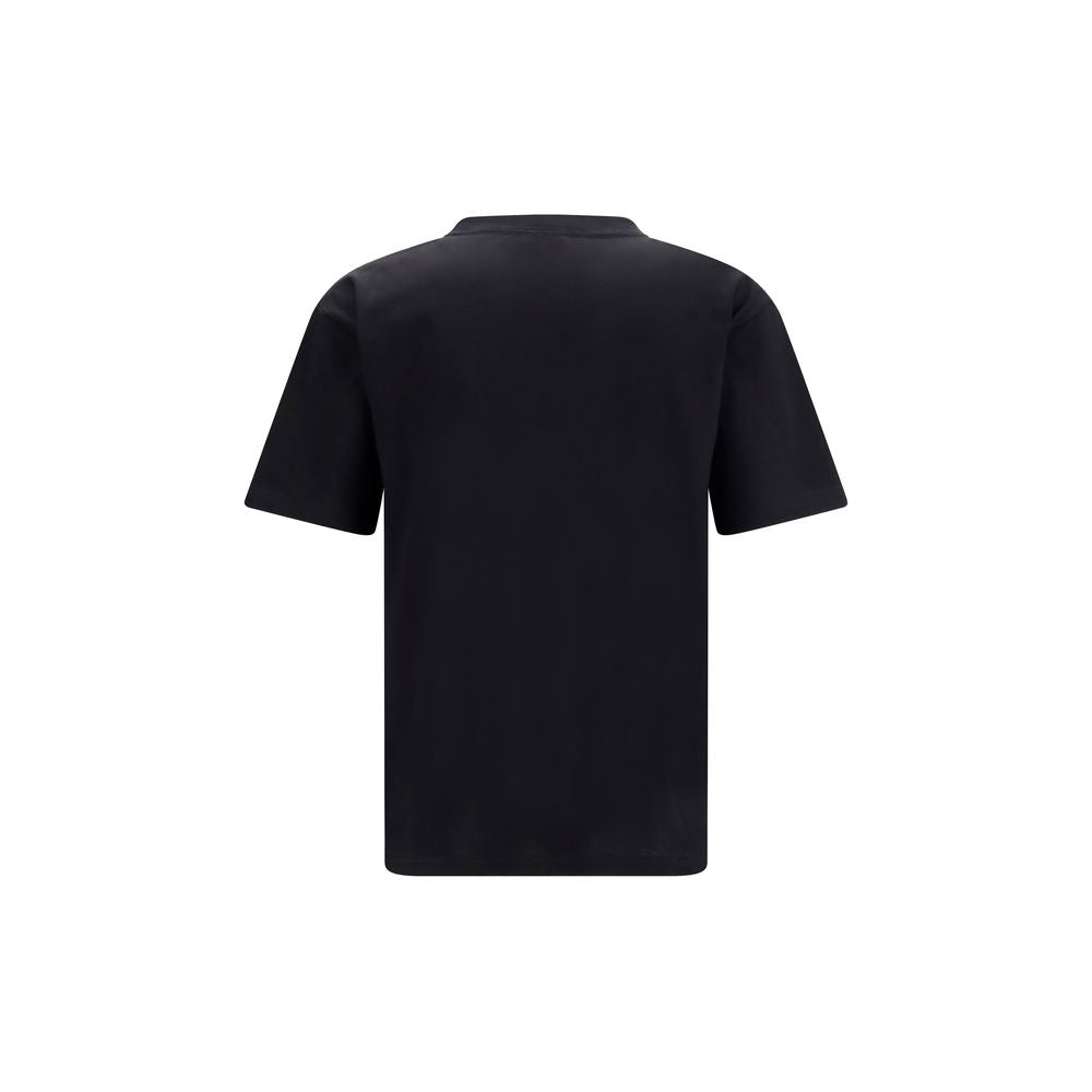 Camiseta de algodón negra Valentino Garavani