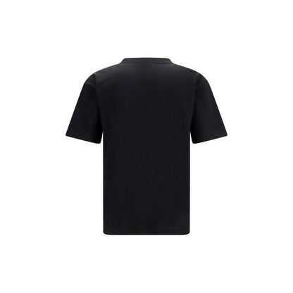Camiseta de algodón negra Valentino Garavani
