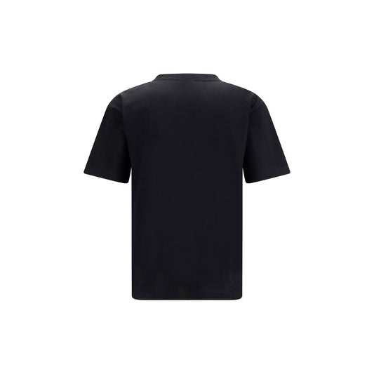 Camiseta de algodón negra Valentino Garavani