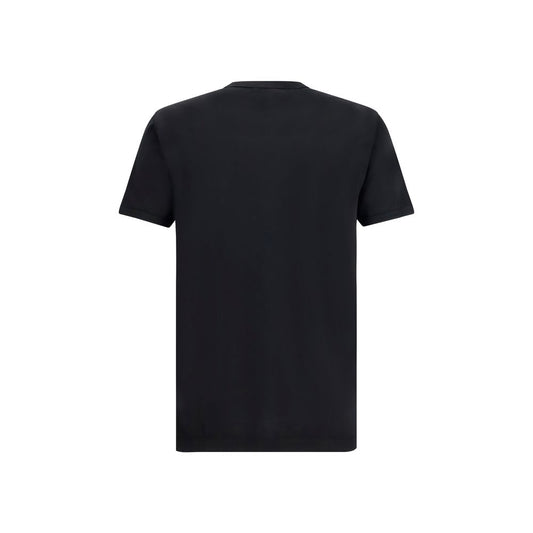 Camiseta de algodón negra Dolce & Gabbana