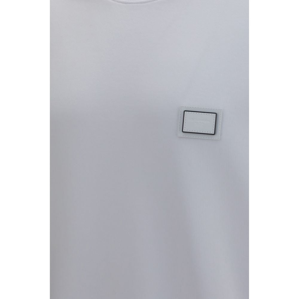 Sudadera Blanca de Algodón Dolce & Gabbana