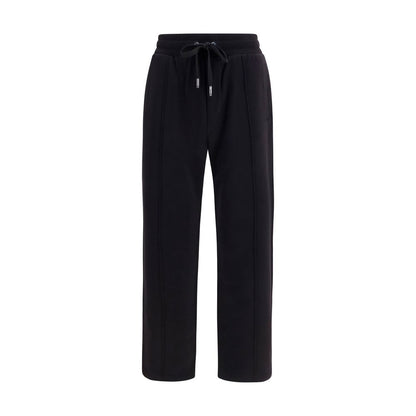 Pantalones Deportivos de Algodón Negro Dolce & Gabbana