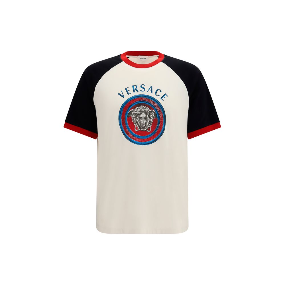 Camiseta Versace de algodón blanco