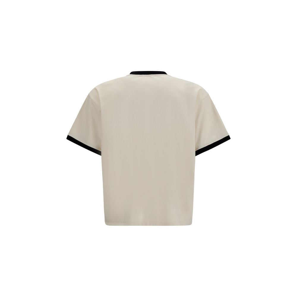Camiseta Versace de algodón beige