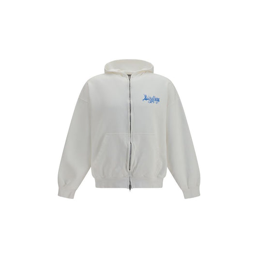 Sudadera Balenciaga de algodón blanco