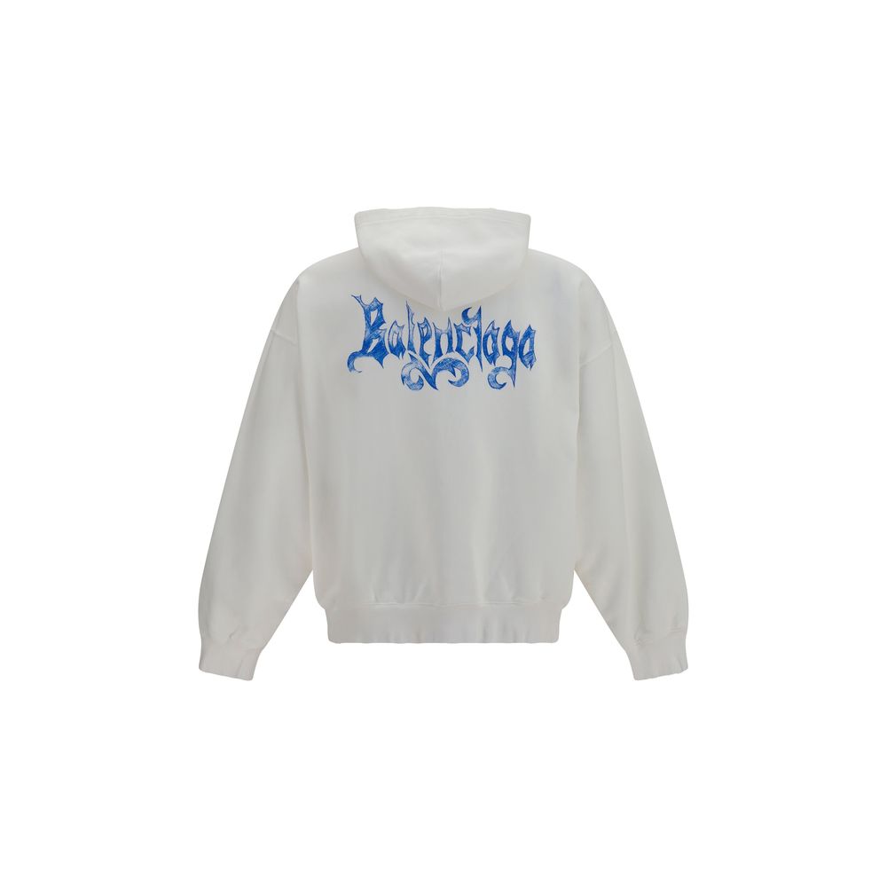 Sudadera Balenciaga de algodón blanco