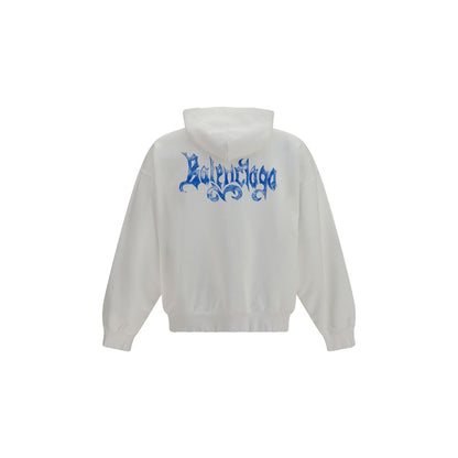 Sudadera Balenciaga de algodón blanco