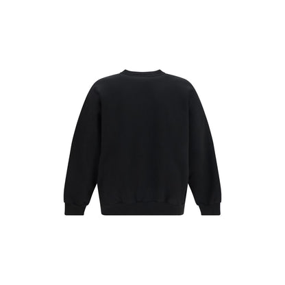 Balenciaga Sweat-shirt Noir en Coton - Coupe Confortable Standard
