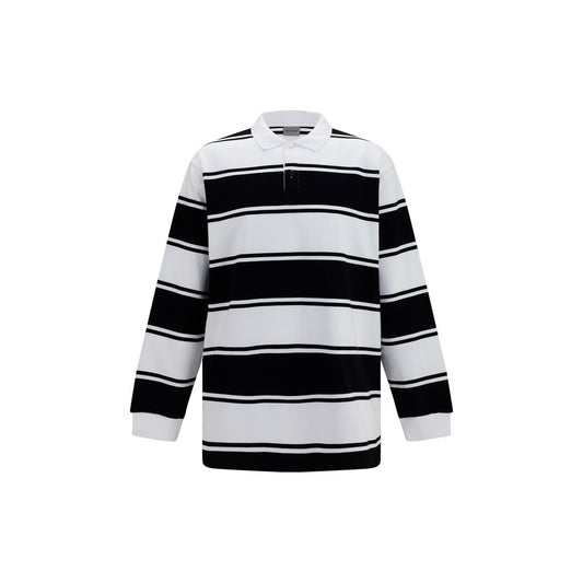 Polo de algodón blanco de Balenciaga