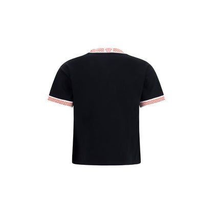 Camiseta Versace negra de algodón