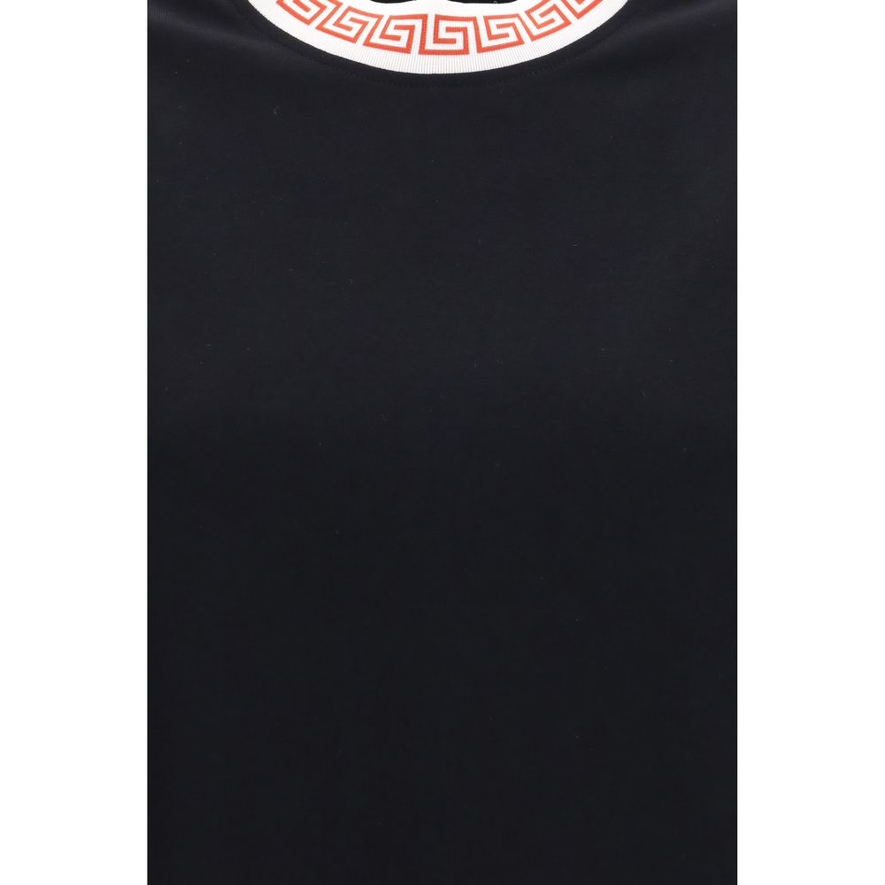 Camiseta Versace negra de algodón