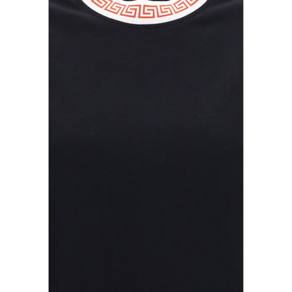 Camiseta Versace negra de algodón