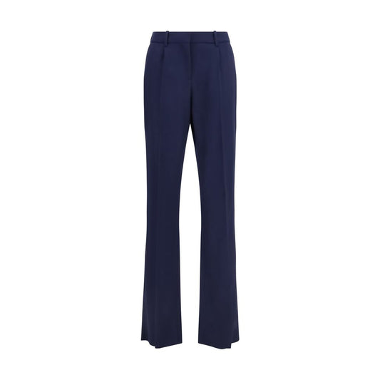 Pantalones Balenciaga Oves Aries de lana azul