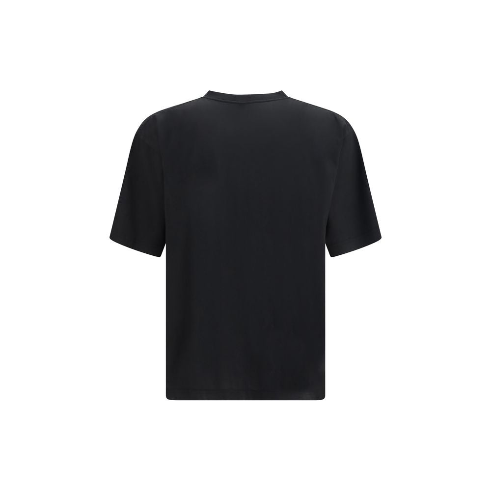Camiseta Balenciaga de algodón negra