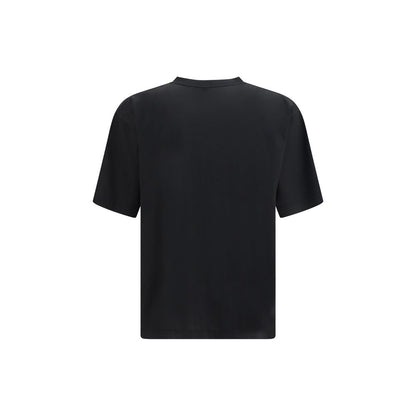 Camiseta Balenciaga de algodón negra