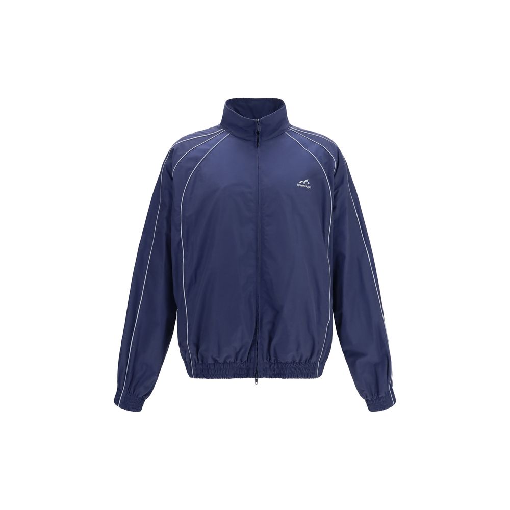 Chaqueta Balenciaga de algodón azul