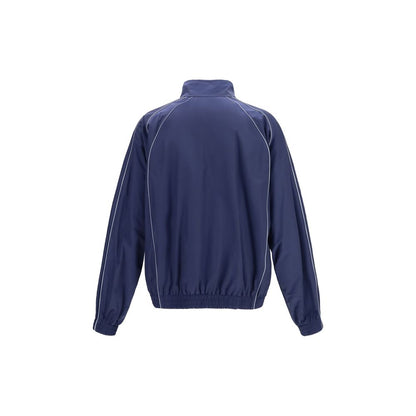 Chaqueta Balenciaga de algodón azul