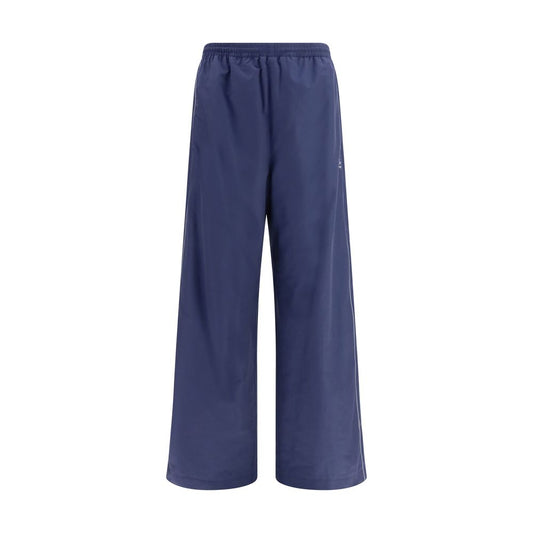 Pantalones deportivos Balenciaga de algodón azul