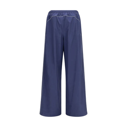 Pantalones deportivos Balenciaga de algodón azul