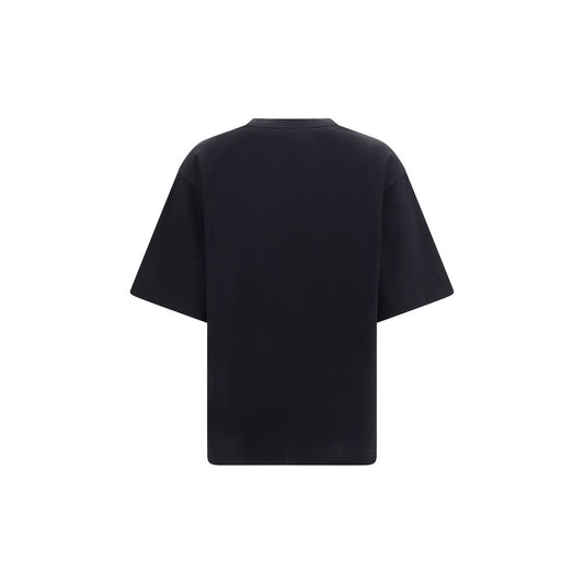 Camiseta de algodón negra Dolce & Gabbana