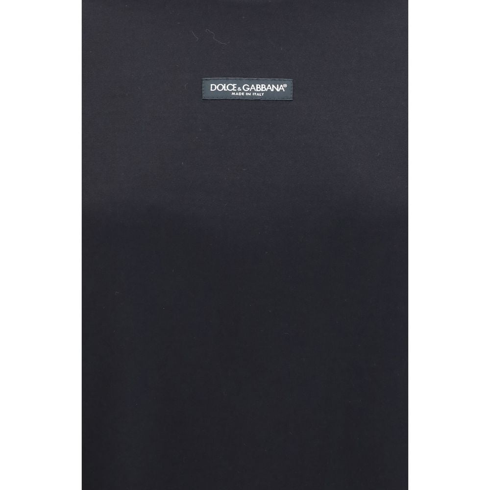 T-shirt noir en coton Dolce & Gabbana