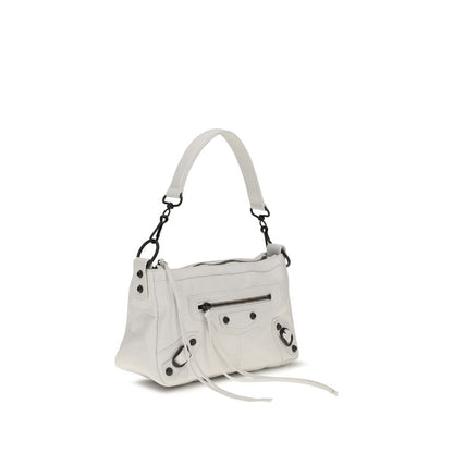 Bolso Balenciaga Blanco de Piel de Cordero Ovis Aries Aries